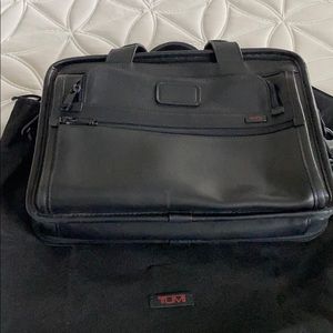 Tumi Leather Briefcase
